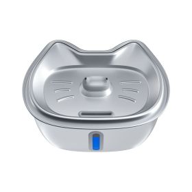 3L Stainless Steel Pet Water Dispenser Filter (Option: Stainless Steel-US)