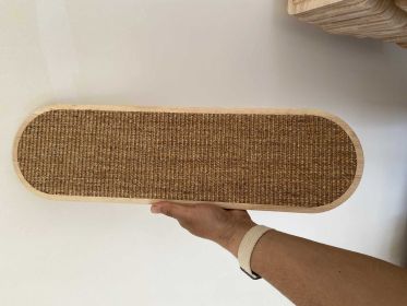 Sisal Hemp Mat Cat Scratch Board Hanging On Wall (Option: 45CM x16CM)